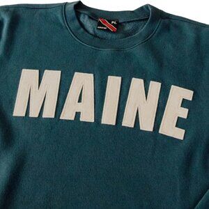 Paul Landry Maine Crewneck Sweatshirt Men's Medium Blue